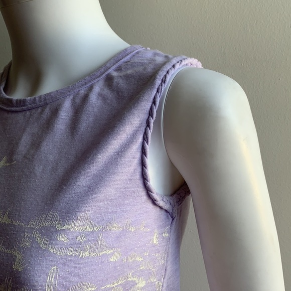 Purple Lucky Brand Desert Tank Top Large - Picture 4 of 8